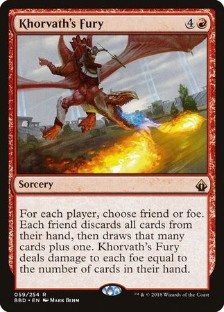 Khorvath's Fury [Battlebond] | Event Horizon Hobbies CA