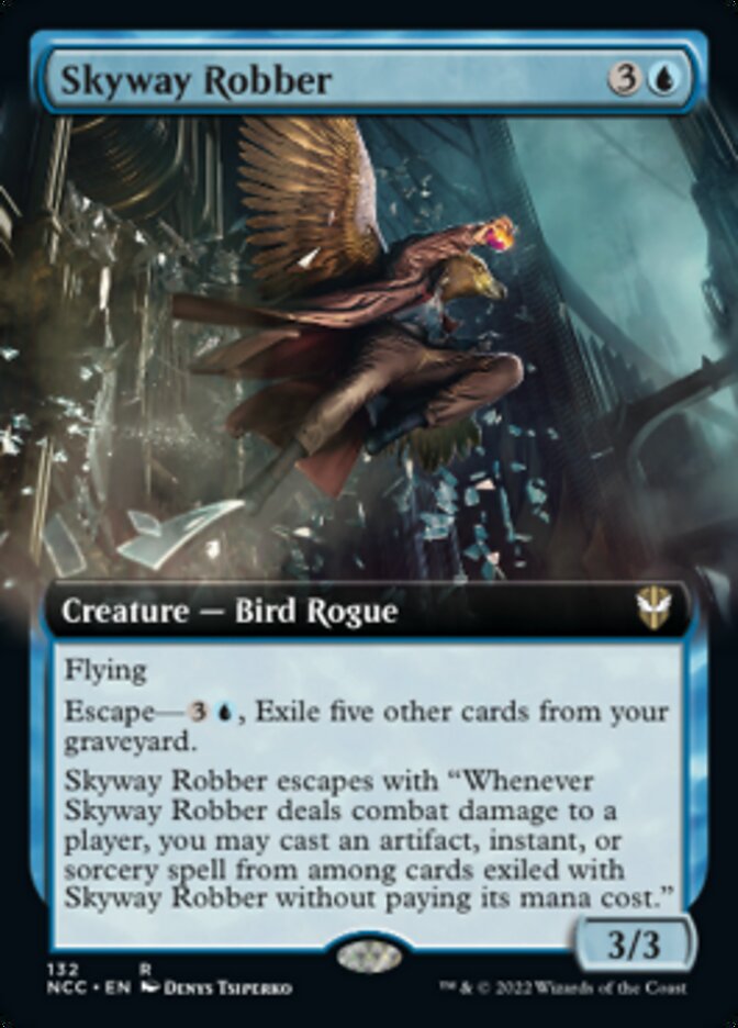 Skyway Robber (Extended Art) [Streets of New Capenna Commander] | Event Horizon Hobbies CA