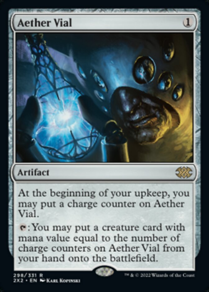 Aether Vial [Double Masters 2022] | Event Horizon Hobbies CA