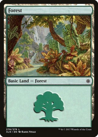 Forest (278) [Ixalan] | Event Horizon Hobbies CA