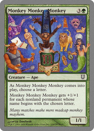 Monkey Monkey Monkey [Unhinged] | Event Horizon Hobbies CA