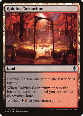 Rakdos Carnarium [Commander 2016] | Event Horizon Hobbies CA