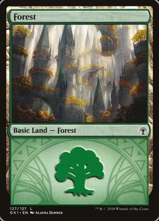 Forest (127) [GRN Guild Kit] | Event Horizon Hobbies CA