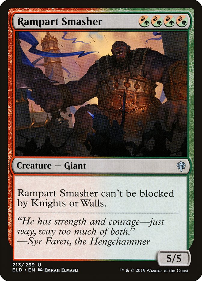 Rampart Smasher [Throne of Eldraine] | Event Horizon Hobbies CA