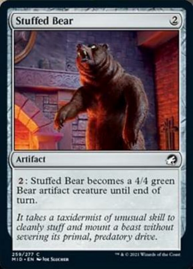 Stuffed Bear [Innistrad: Midnight Hunt] | Event Horizon Hobbies CA