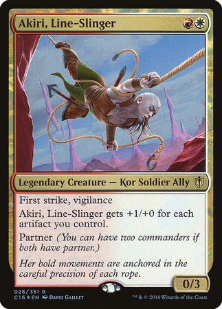 Akiri, Line-Slinger [Commander 2016] | Event Horizon Hobbies CA