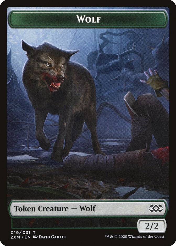 Wolf Token [Double Masters] | Event Horizon Hobbies CA