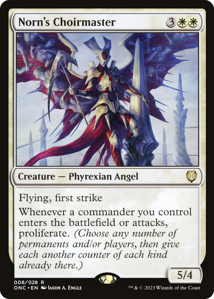 Norn's Choirmaster [Phyrexia: All Will Be One Commander] | Event Horizon Hobbies CA