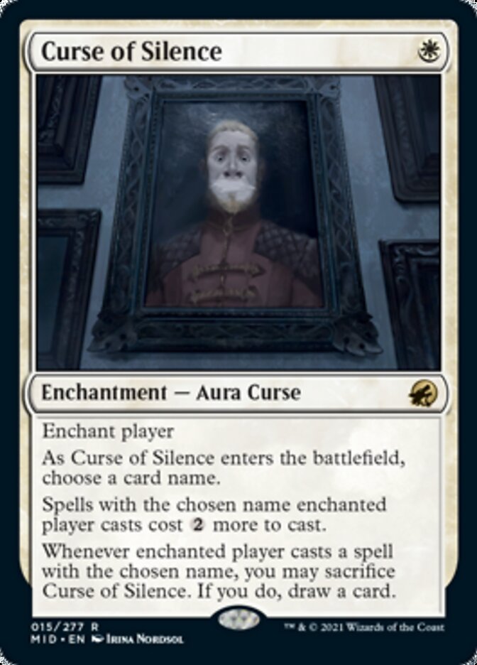 Curse of Silence [Innistrad: Midnight Hunt] | Event Horizon Hobbies CA
