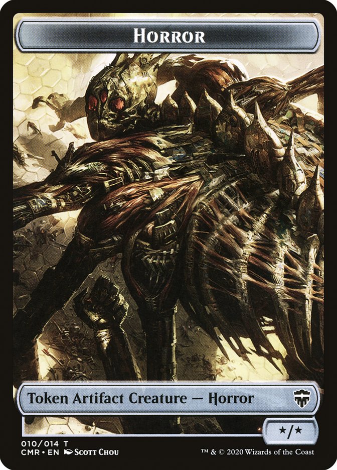 Horror // Thrull Token [Commander Legends Tokens] | Event Horizon Hobbies CA