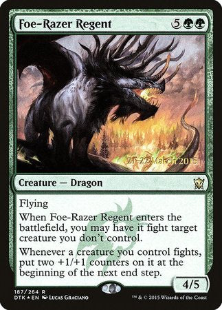 Foe-Razer Regent [Dragons of Tarkir Promos] | Event Horizon Hobbies CA