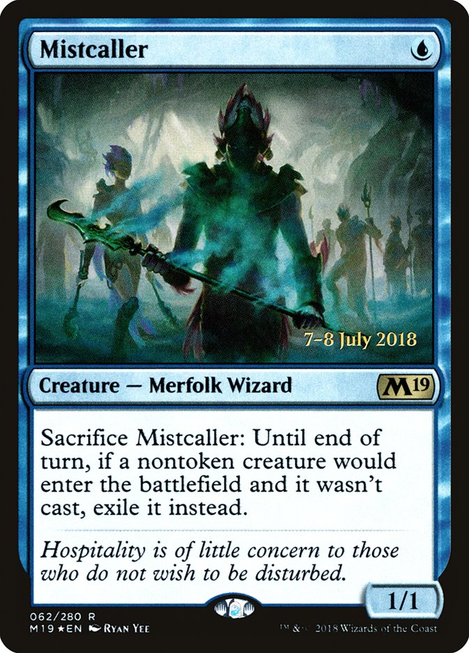Mistcaller  [Core Set 2019 Prerelease Promos] | Event Horizon Hobbies CA