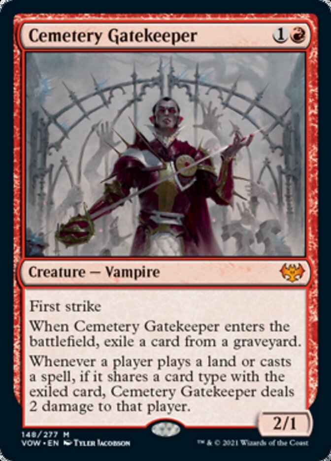 Cemetery Gatekeeper [Innistrad: Crimson Vow] | Event Horizon Hobbies CA