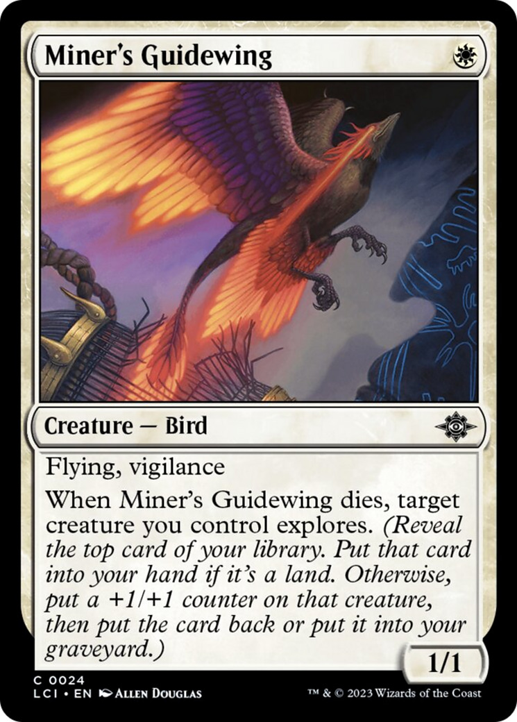 Miner's Guidewing [The Lost Caverns of Ixalan] | Event Horizon Hobbies CA