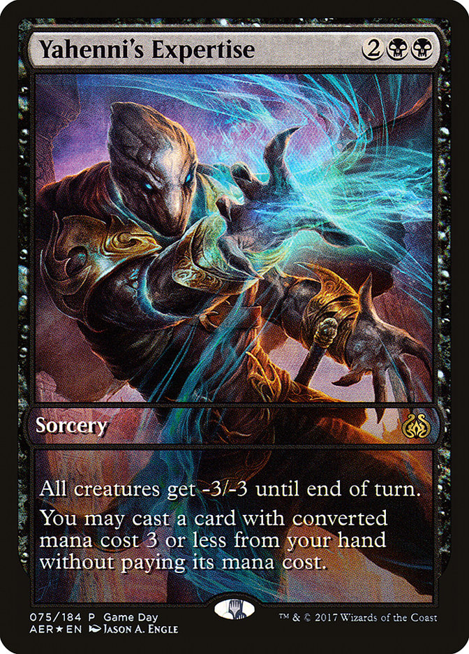 Yahenni's Expertise (Game Day) [Aether Revolt Promos] | Event Horizon Hobbies CA