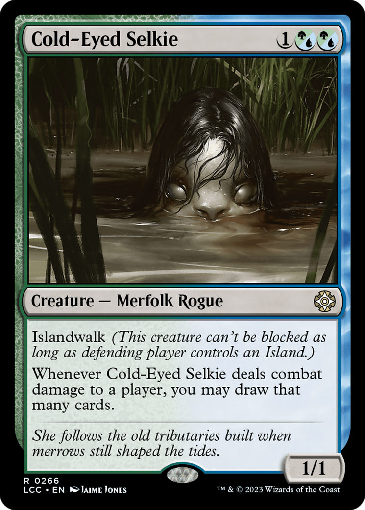 Cold-Eyed Selkie [The Lost Caverns of Ixalan Commander] | Event Horizon Hobbies CA