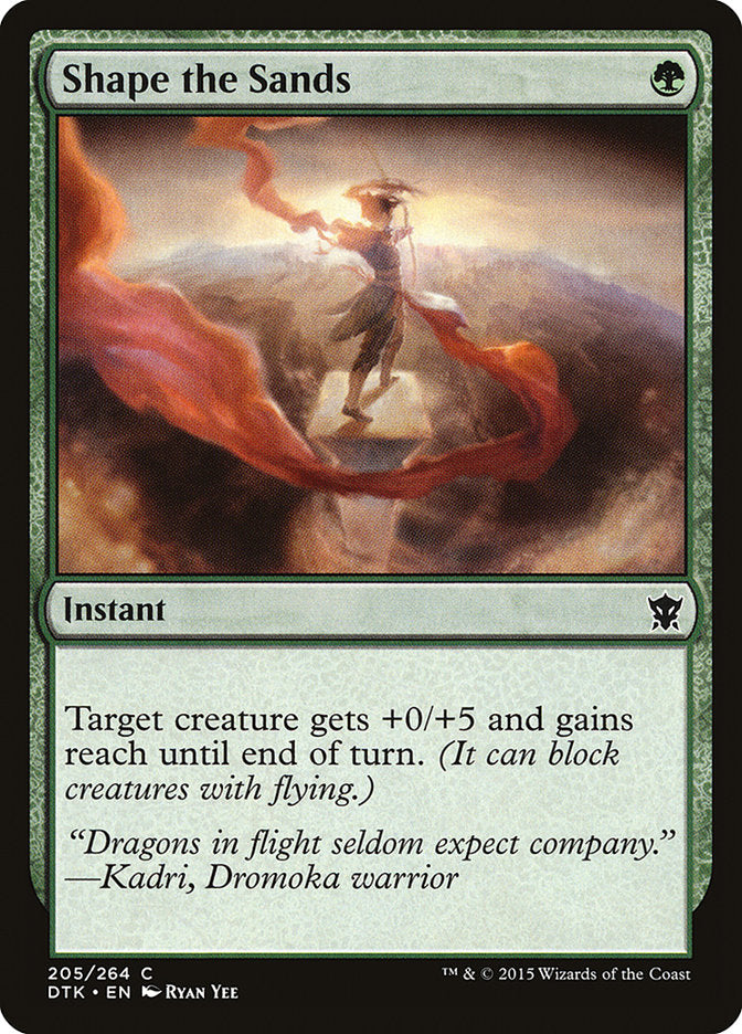 Shape the Sands [Dragons of Tarkir] | Event Horizon Hobbies CA