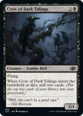Crow of Dark Tidings [Jumpstart 2022] | Event Horizon Hobbies CA