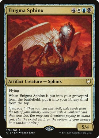 Enigma Sphinx [Commander 2018] | Event Horizon Hobbies CA