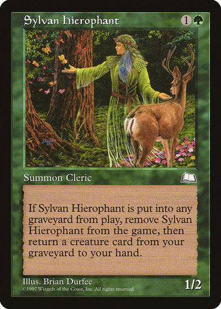 Sylvan Hierophant [Weatherlight] | Event Horizon Hobbies CA