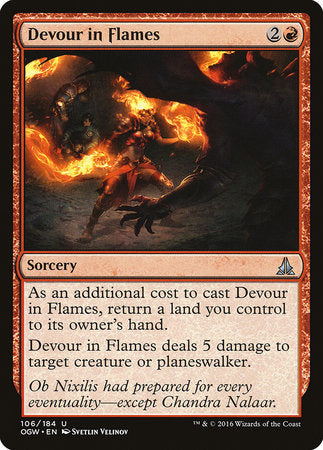 Devour in Flames [Oath of the Gatewatch] | Event Horizon Hobbies CA