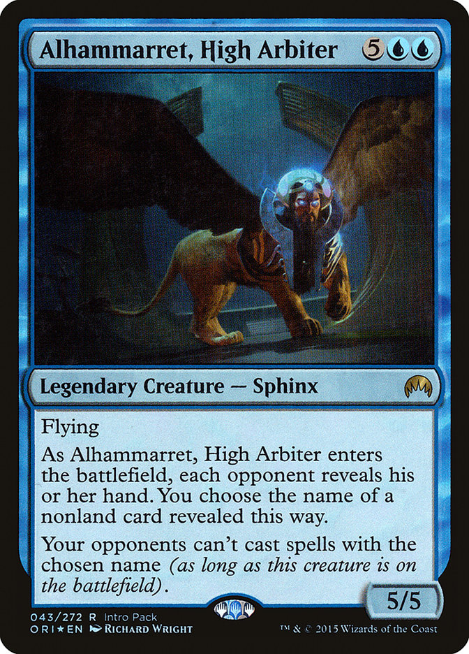 Alhammarret, High Arbiter [Magic Origins Promos] | Event Horizon Hobbies CA