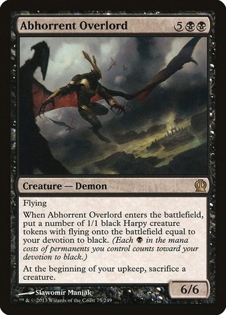 Abhorrent Overlord [Theros] | Event Horizon Hobbies CA
