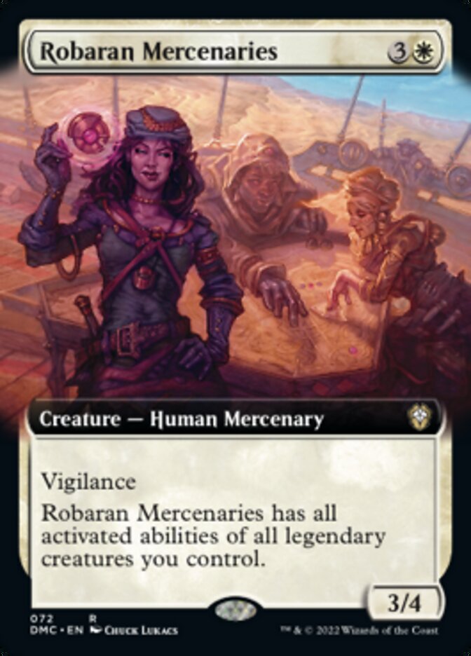 Robaran Mercenaries (Extended Art) [Dominaria United Commander] | Event Horizon Hobbies CA