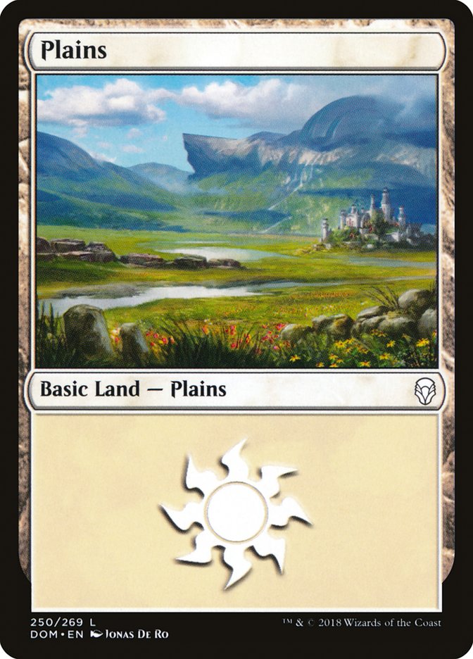 Plains (250) [Dominaria] | Event Horizon Hobbies CA