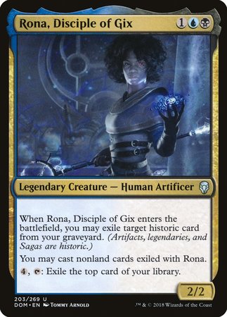 Rona, Disciple of Gix [Dominaria] | Event Horizon Hobbies CA