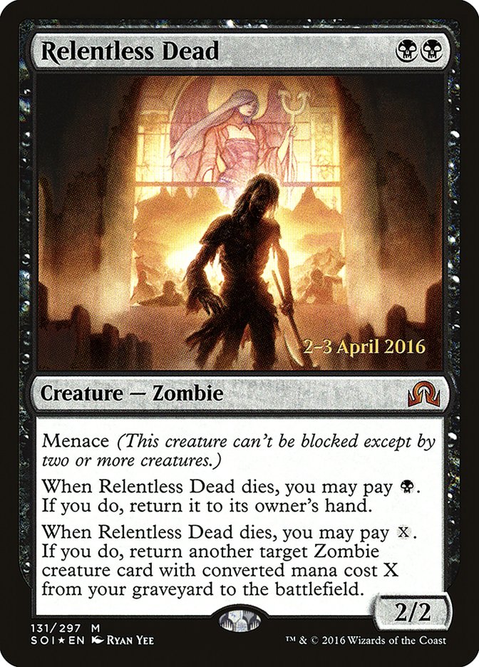 Relentless Dead [Shadows over Innistrad Prerelease Promos] | Event Horizon Hobbies CA