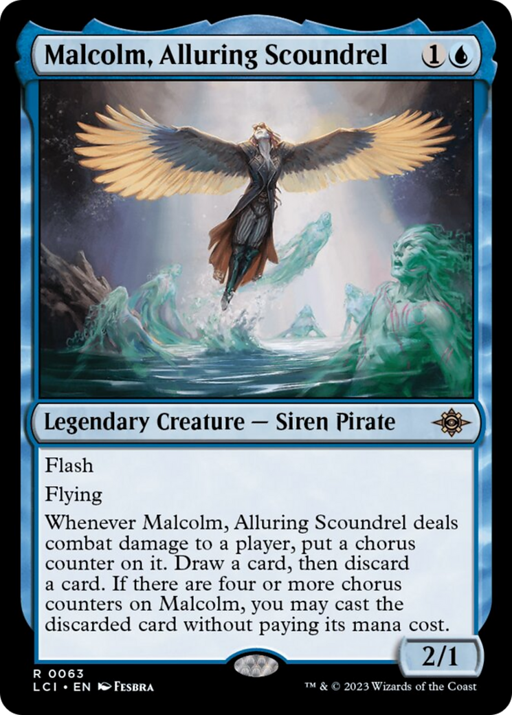 Malcolm, Alluring Scoundrel [The Lost Caverns of Ixalan] | Event Horizon Hobbies CA