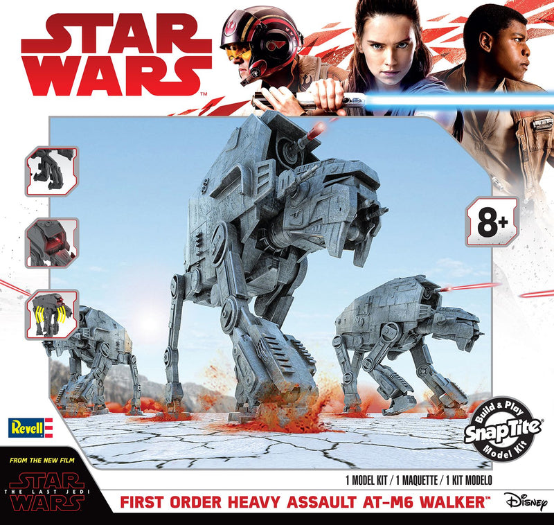 First Order Heavy Assult AT-M6 Walker (Snap Fit)