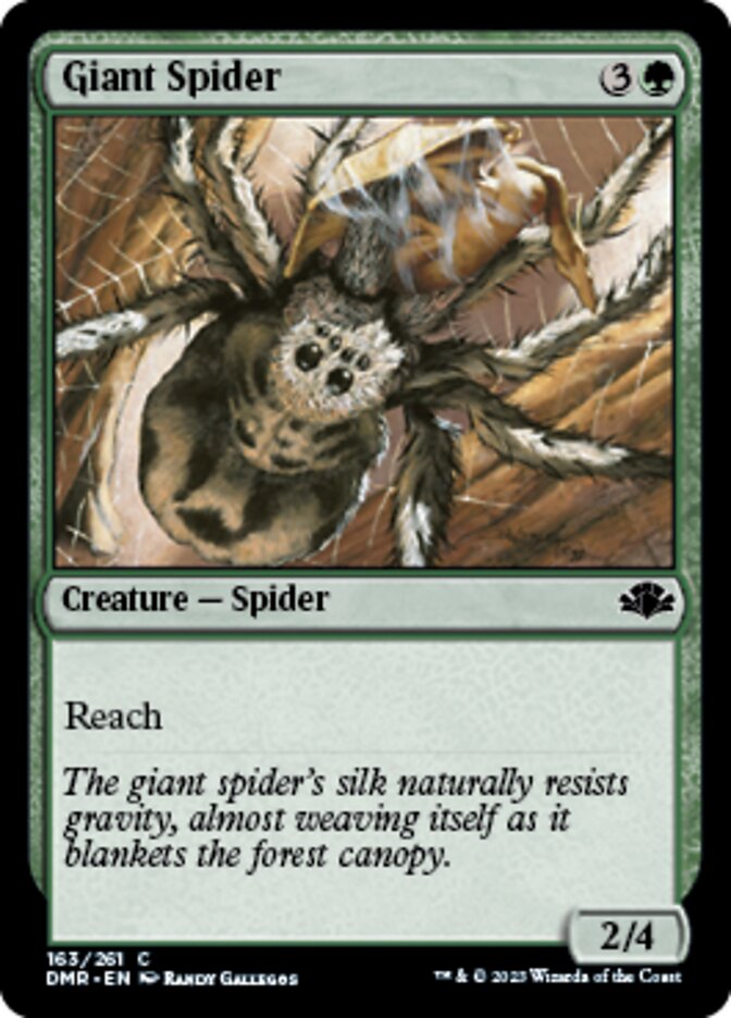 Giant Spider [Dominaria Remastered] | Event Horizon Hobbies CA