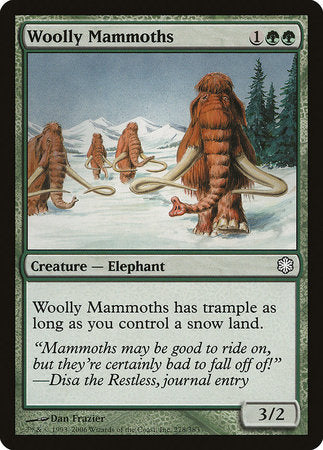 Woolly Mammoths [Coldsnap Theme Decks] | Event Horizon Hobbies CA