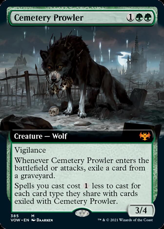 Cemetery Prowler (Extended) [Innistrad: Crimson Vow] | Event Horizon Hobbies CA