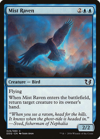 Mist Raven [Duel Decks: Blessed vs. Cursed] | Event Horizon Hobbies CA