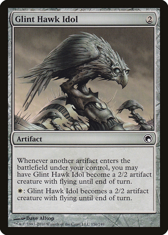 Glint Hawk Idol [Scars of Mirrodin] | Event Horizon Hobbies CA