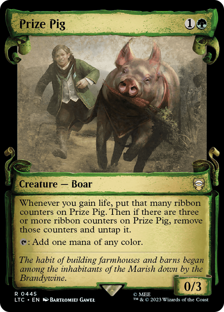 Prize Pig [The Lord of the Rings: Tales of Middle-Earth Commander Showcase Scrolls] | Event Horizon Hobbies CA