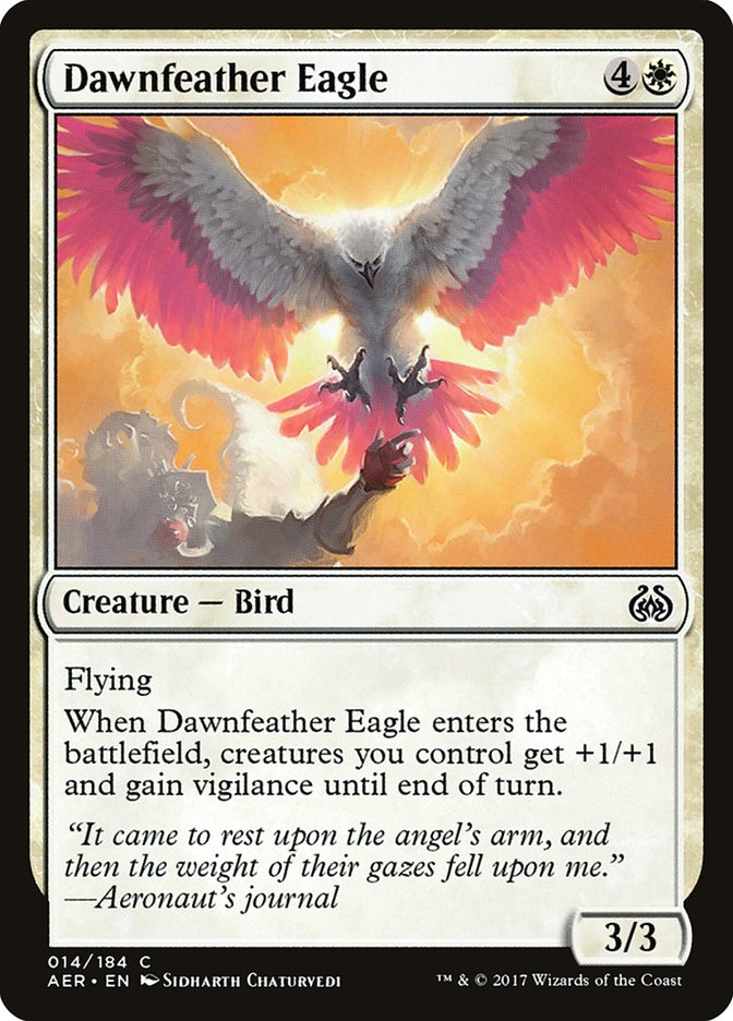 Dawnfeather Eagle [Aether Revolt] | Event Horizon Hobbies CA