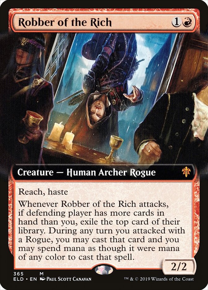 Robber of the Rich (Extended Art) [Throne of Eldraine] | Event Horizon Hobbies CA