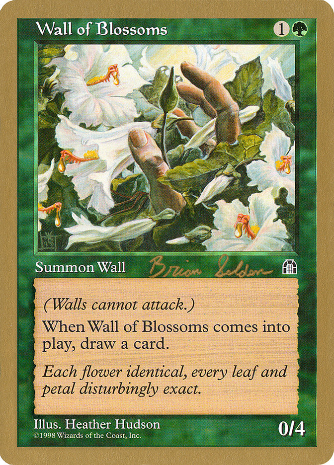 Wall of Blossoms (Brian Selden) [World Championship Decks 1998] | Event Horizon Hobbies CA
