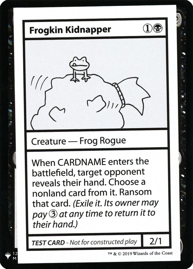 Frogkin Kidnapper [Mystery Booster Playtest Cards] | Event Horizon Hobbies CA