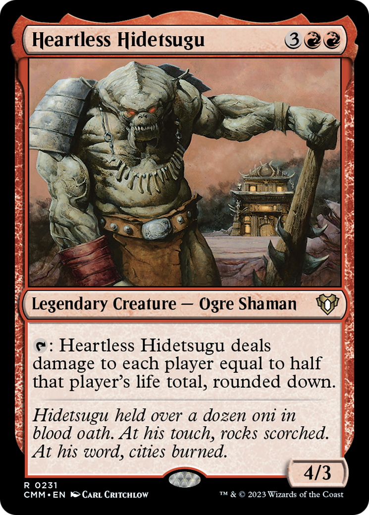 Heartless Hidetsugu [Commander Masters] | Event Horizon Hobbies CA