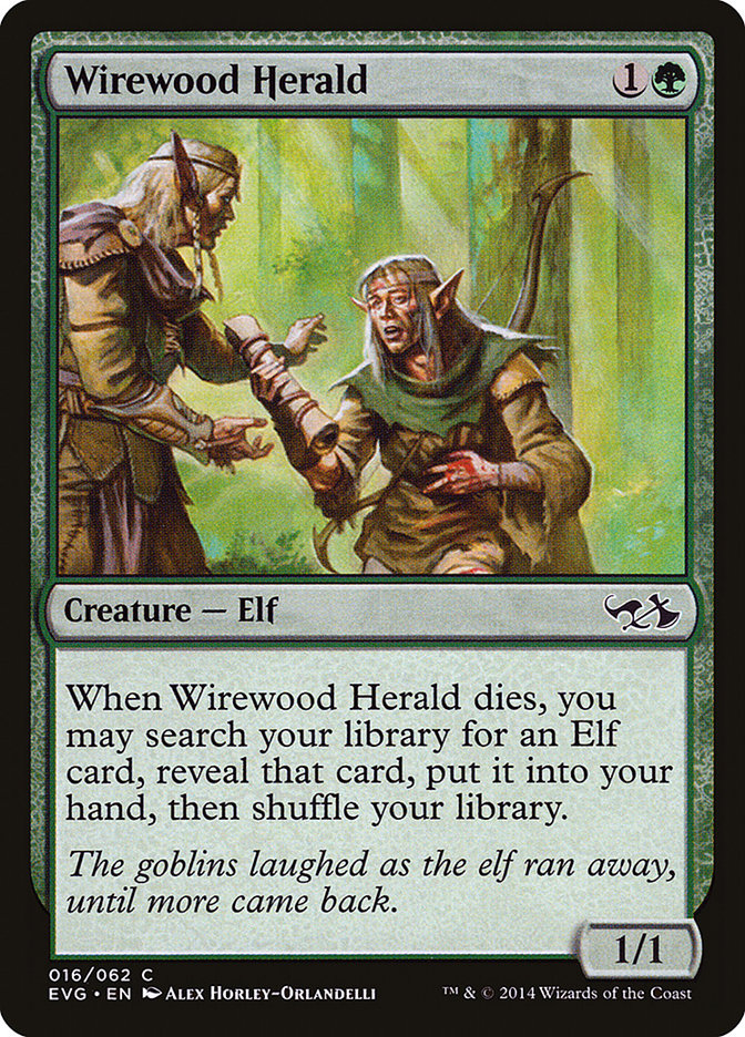 Wirewood Herald (Elves vs. Goblins) [Duel Decks Anthology] | Event Horizon Hobbies CA