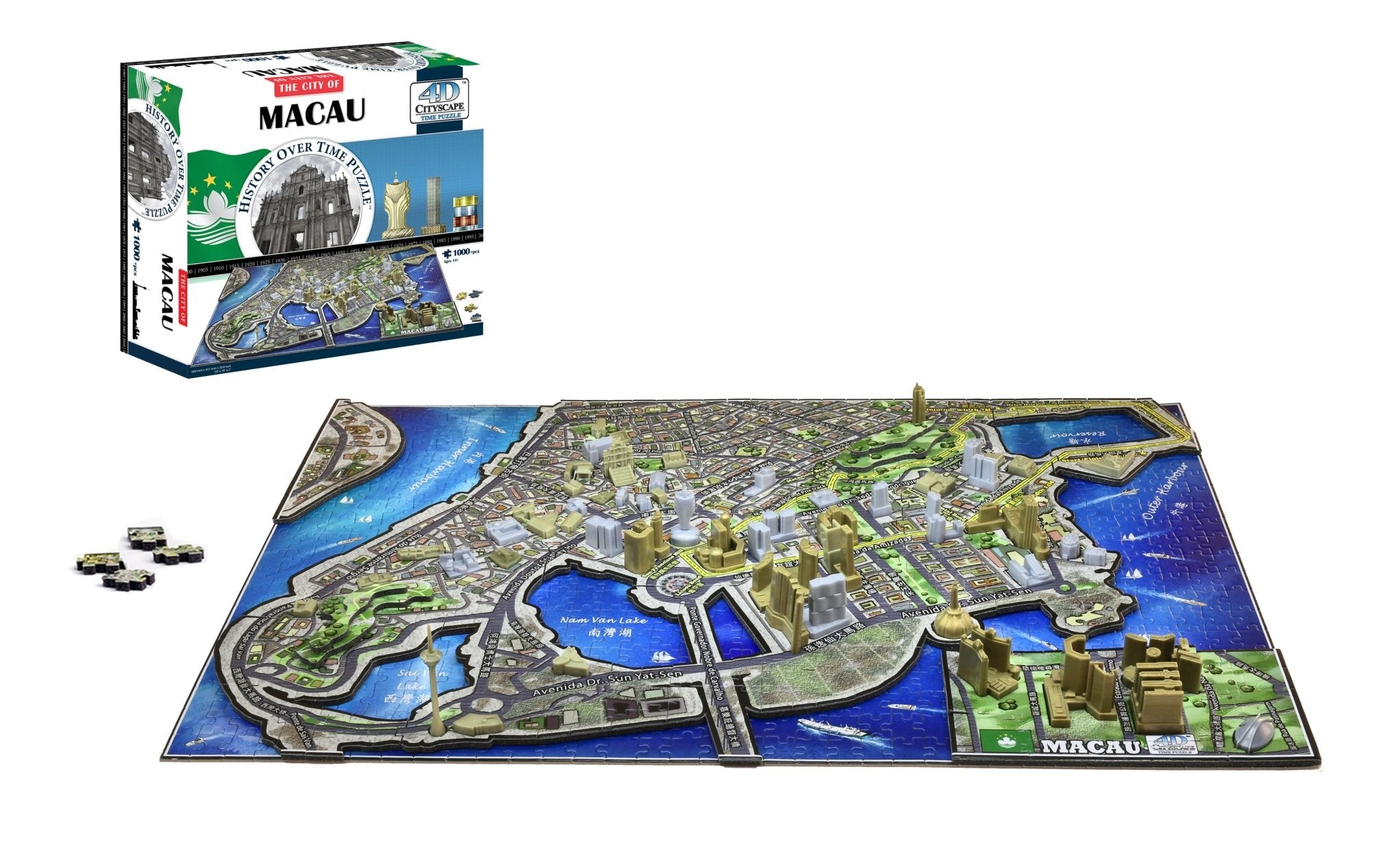 Puzzles - 4D Cityscape - Macau, China | Event Horizon Hobbies CA