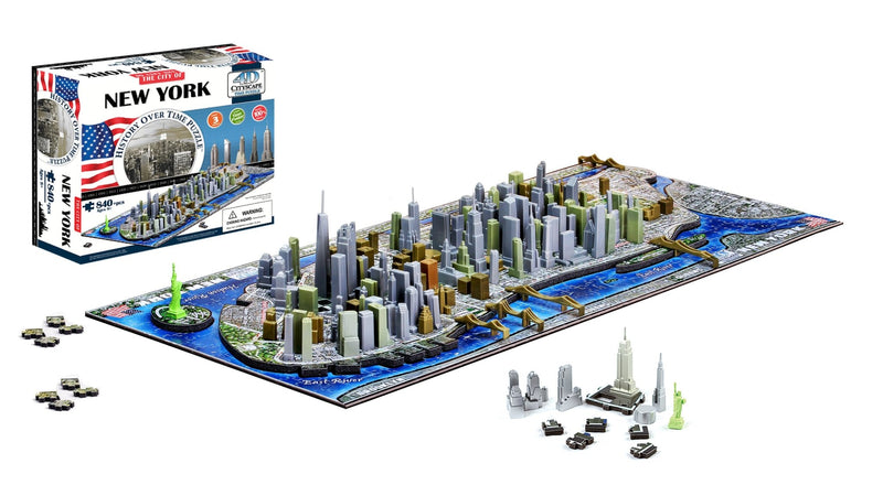 Puzzles - 4D Cityscape - New York, USA