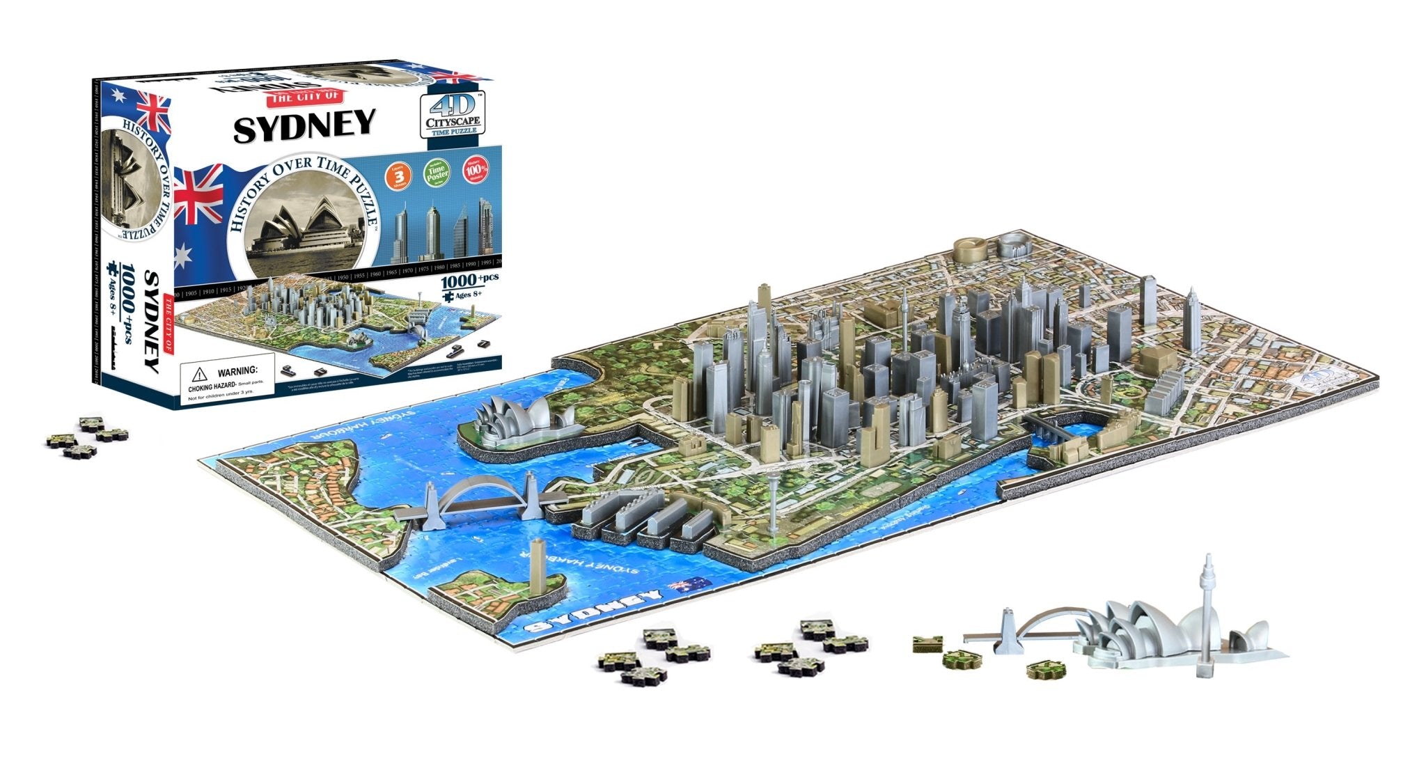 Puzzles - 4D Cityscape - Sydney, Australia | Event Horizon Hobbies CA