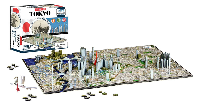 Puzzles - 4D Cityscape - Tokyo, Japan