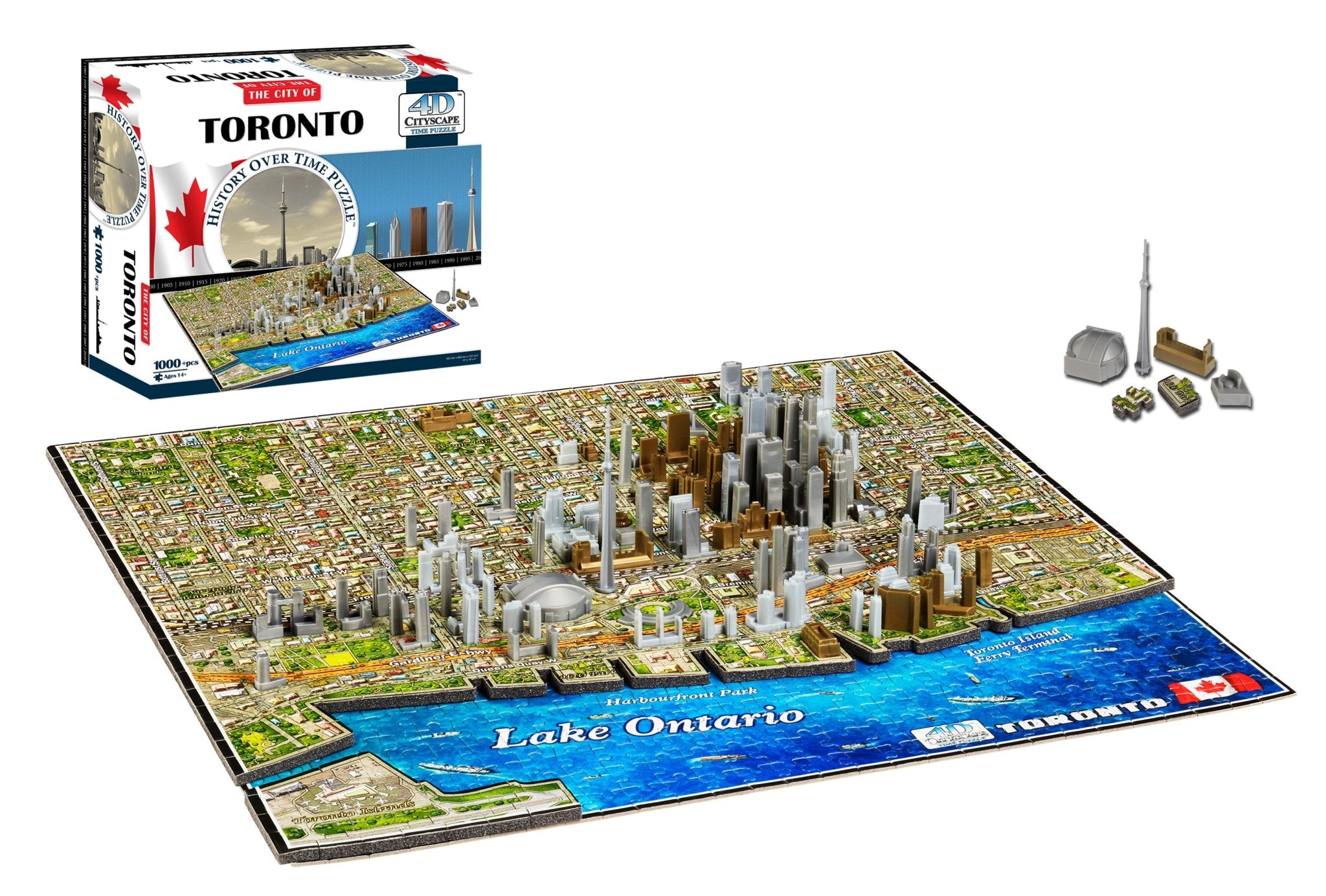 Puzzles - 4D Cityscape - Toronto, Canada | Event Horizon Hobbies CA